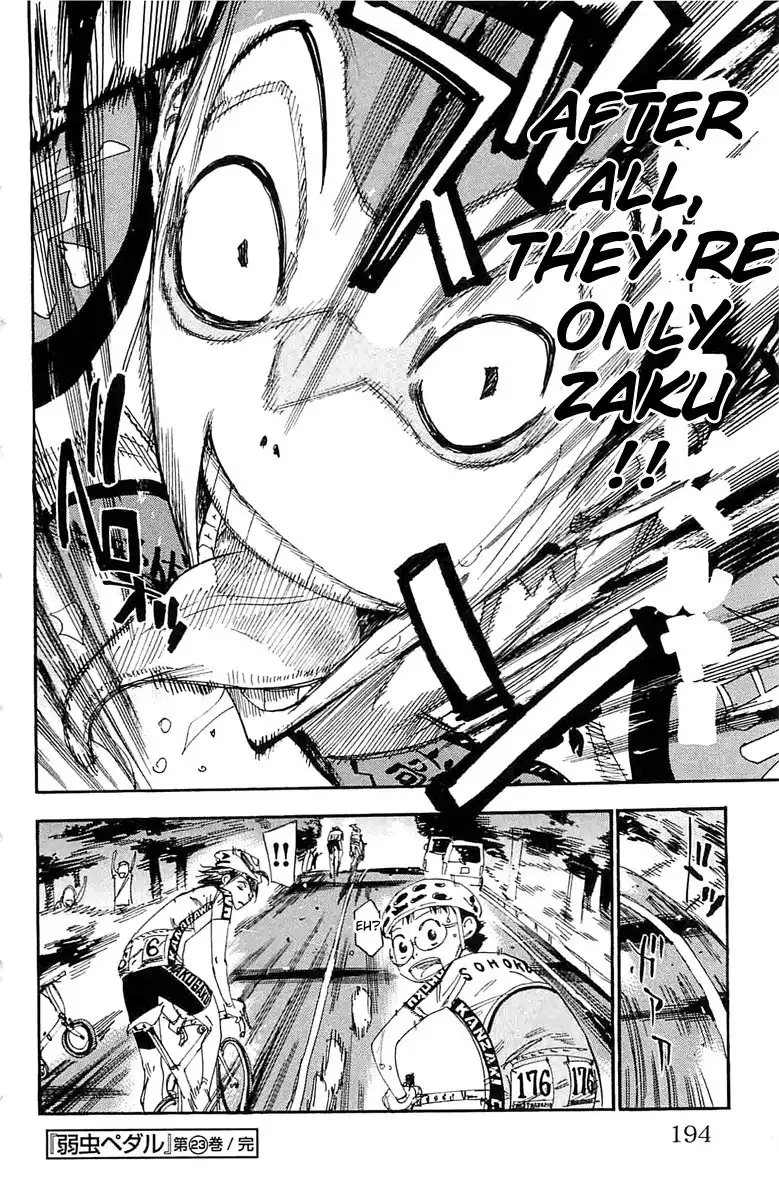 Yowamushi Pedal Chapter 199 21